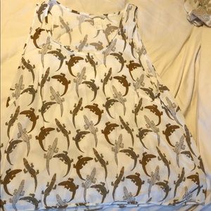 Alligator tank top